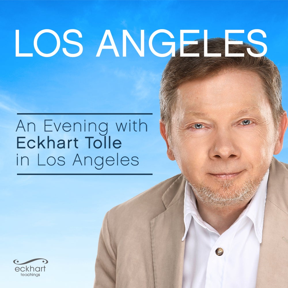 An Evening with Eckhart Tolle in Los Angeles